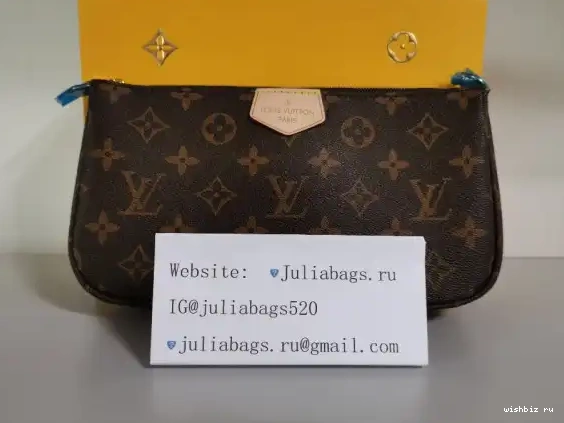 WIS DIGITAL VUITTON POCHETTE EXCHANELUSIVE MULTI PRELAUNCH LOUIS ACCESSOIRES - 0517